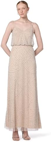 Adrianna Papell Women's Long Blouson Dress