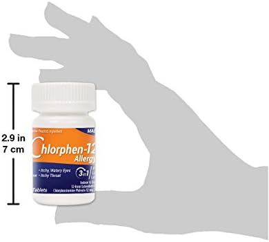 Chlorpheniramine Maleate Extended Release, 12 Mg , 60 Tablets