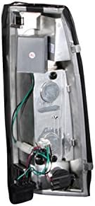 Anzo USA 311006 Chevrolet Black LED Tail Light Assembly - (Sold in Pairs)
