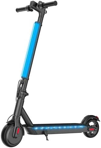 Hiboy S2 Lite Electric Scooter - 6.5" Solid Tires - Up to 10.6 Miles Long-Range & 13 MPH Portable Folding Commuting Scooter for Teens/Adults (Black)