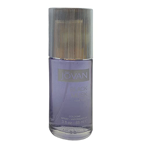 JOVAN BLACK MUSK COLOGNE SPRAY 3.0 OZ (M)