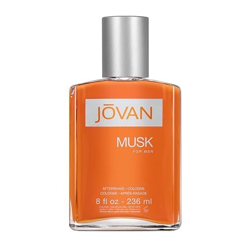 Jovan Musk for Men Eau de Cologne Spray 3 fl oz (Pack of 1), Notes of Carnation, Lavender, and Amber, Men's Fragrance, Long Lasting, Everyday Fragrance, Travel Size