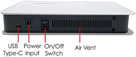 Avolusion PRO-T5 4TB USB 3.0 External Hard Drive for Windows & Mac OS (White) - 2 Year Warranty