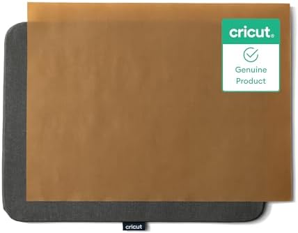 Cricut EasyPress Mat, Protective Heat-Resistant Mat for Heat Press Machines and HTV and Iron On Projects, [12" x 12"] (2004475)