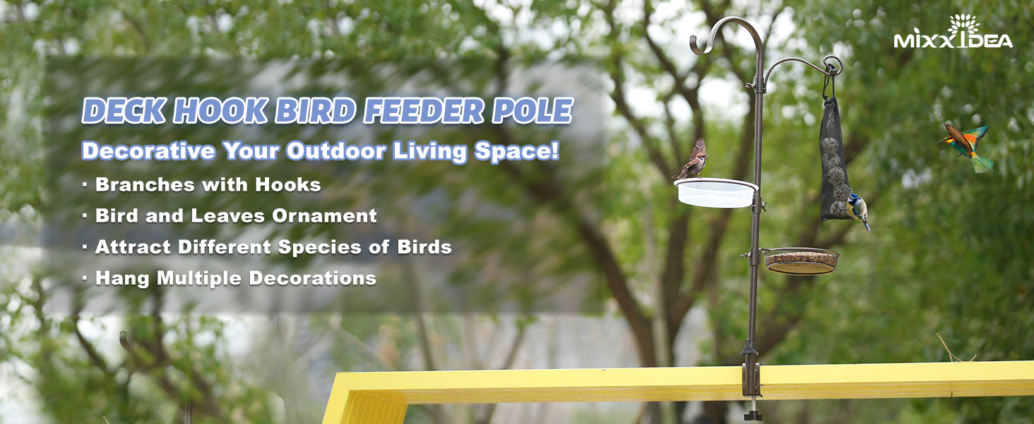 deck bird feeder