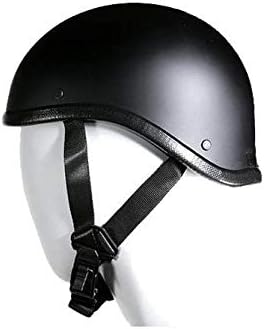 Gladiator Flat Black Novelty Skull Cap (XL, Black)