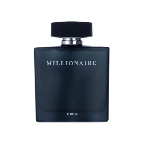 PERFUME&BEAUTY New Perfume Eau de Parfume for Men, 3.4 oz Spray Parfume for Men 100 ML- Black Millionaire