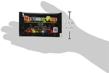Mystical Fire Color Changing Packets – Colorful Fire Changer Packets 12pk | 12-pack color changing fire packets creates colorful flames in fire