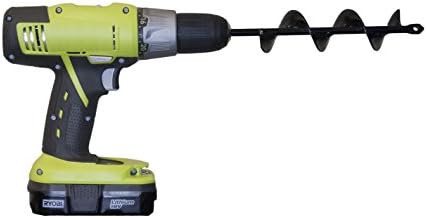 Willard & May Flower Bulb HEX Shaft Drill Planter, Non-Slip – 1.75 by 9 inch - Bulb & Bedding Plant Auger
