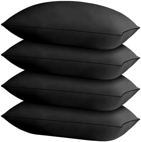 HIMOON Bed Pillows for Sleeping 2 Pack,Queen Size Cooling Pillows Set of 2,Top-end Microfiber Cover for Side Stomach Back Sleepers