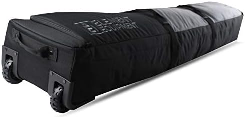 Element Equipment Wheeled Padded Ski Bag Ultimate Double - Premium High End Double Roller Travel Bag