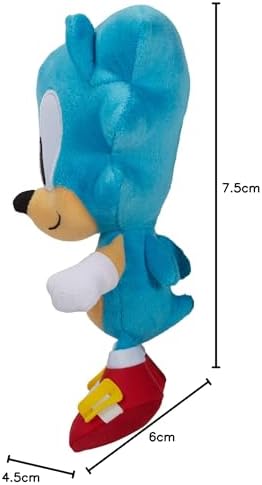 JAKKS Pacific Sonic the Hedgehog 7" Sonic Plush Figure