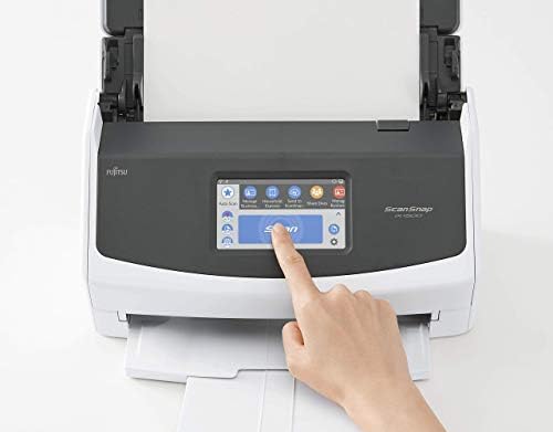 Fujitsu ScanSnap iX1500 Color Duplex Document Scanner with Touch Screen for Mac and PC [Current Model, 2018 Release] (Renewed)