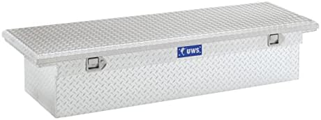 UWS EC10581 72-Inch Heavy-Wall Aluminum Truck Tool Box with Low Profile, RigidCore Lid