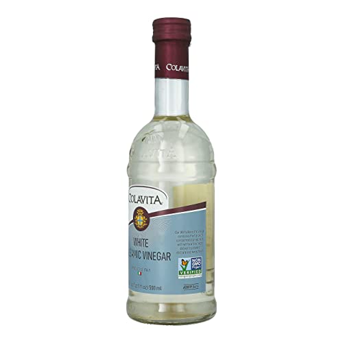 Colavita White Balsamic Vinegar, 17 Fl Oz (Pack of 6)