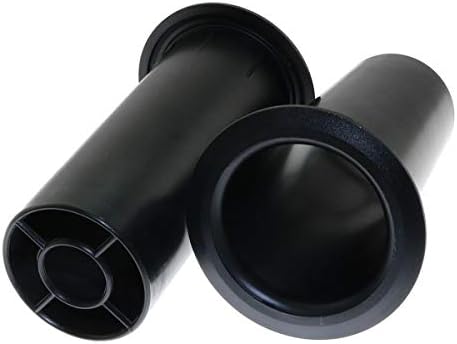 MEETOOT 2pcs Speaker Pilot Hole Outlet 50x120mm Speaker Cabinet Port Tube for Speaker Cabinet, Portable Speaker, Home Speaker or Car Speaker