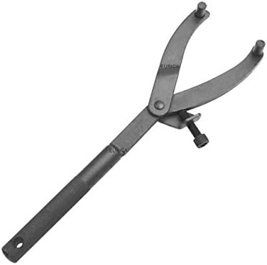 EUICAE Adjustable Wrench Clutch, Stainless Steel, 11.8in Length, Suitable for Different Distances and Sizes
