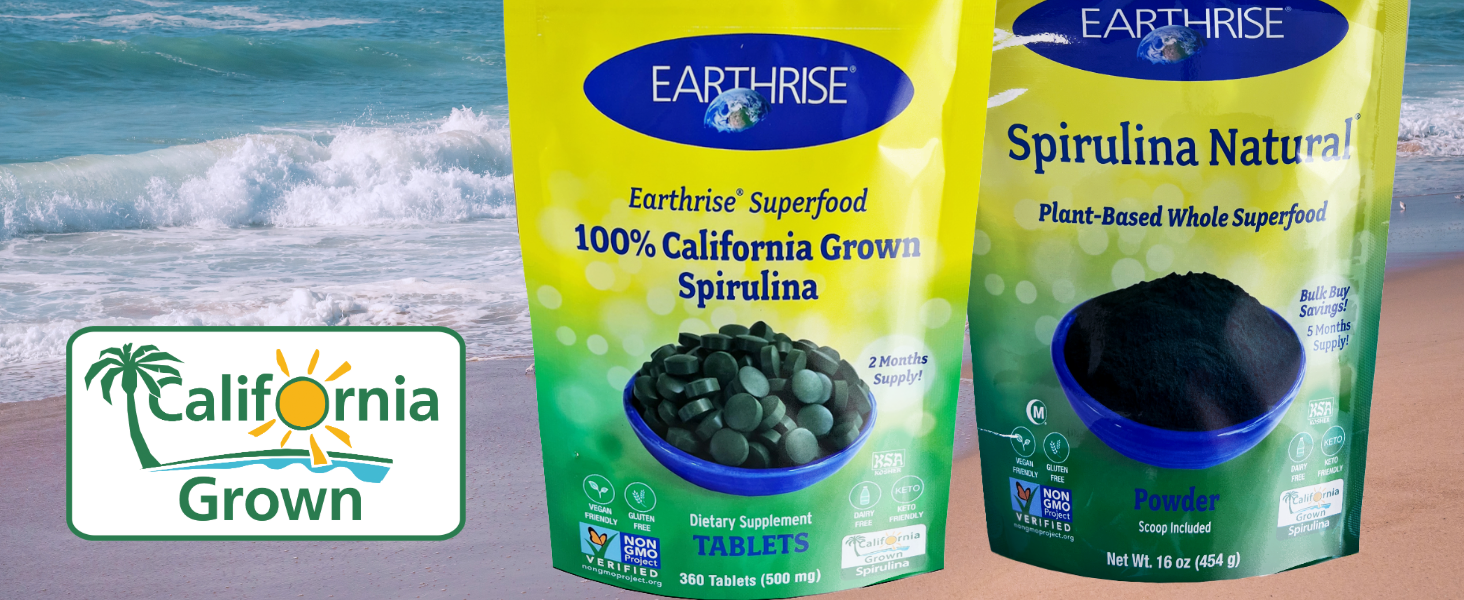 California Grown Spirulina