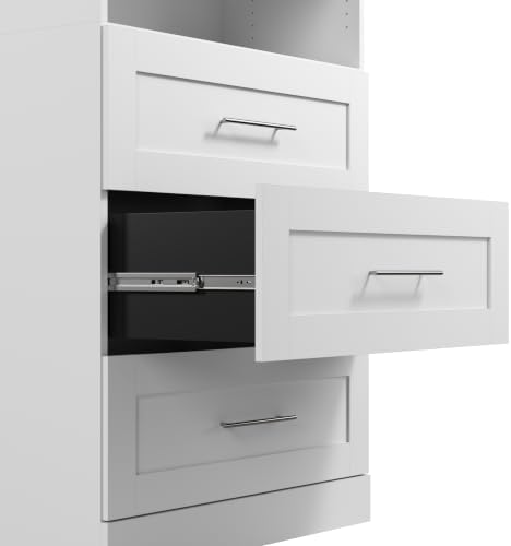 Bestar 3-Drawer Set for 36“ Storage Unit - Pur