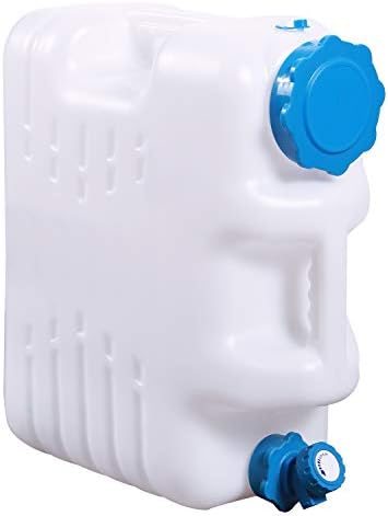 5 Gallon Water Container with Spigot, Portable Camping Water Jug