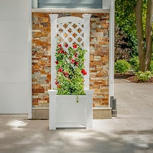 CLASSIC Kensington Planter Box &amp;amp; Trellis VA68221