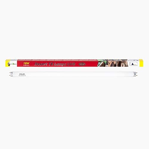REPTI ZOO Reptile 18W 10.0 UVB Fluorescent Bulb Lamp Desert T8 Bulb 24 Inches