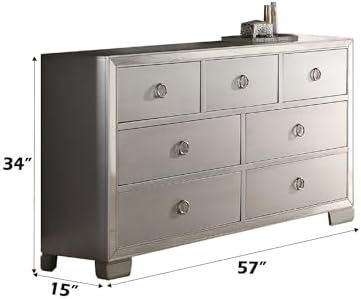 Acme Furniture Voeville II Platinum Dresser