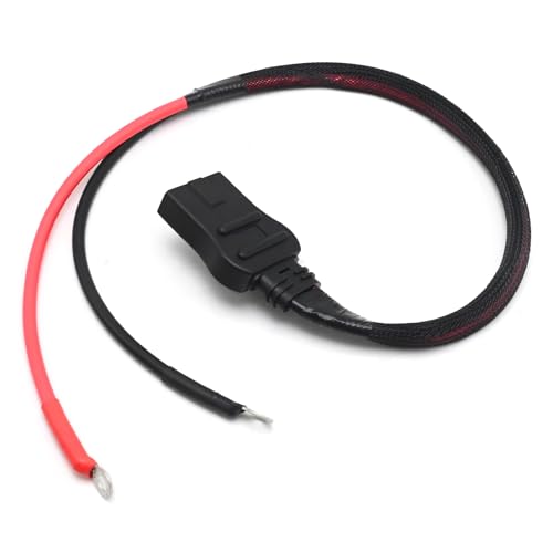 Anxingo 21294 2-Pin Battery Cable Harness Plow Side, Replacement for Western Unimount and Ultramount Straight Blade Plows, Replaces 8245