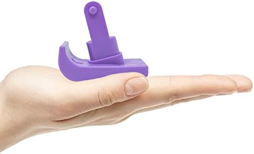 'Click & Go' Ski Glides for Stander EZ Fold-N-Go Travel Walker and Able Life Space Saver Walker (Gray)
