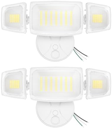 Olafus 80W Flood Lights Outdoor, Switch Controlled 8000LM LED Security Lights, IP65 Waterproof Outside Floodlights