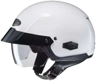 HJC is Men's Cruiser Motorcycle Helmet - White / Small