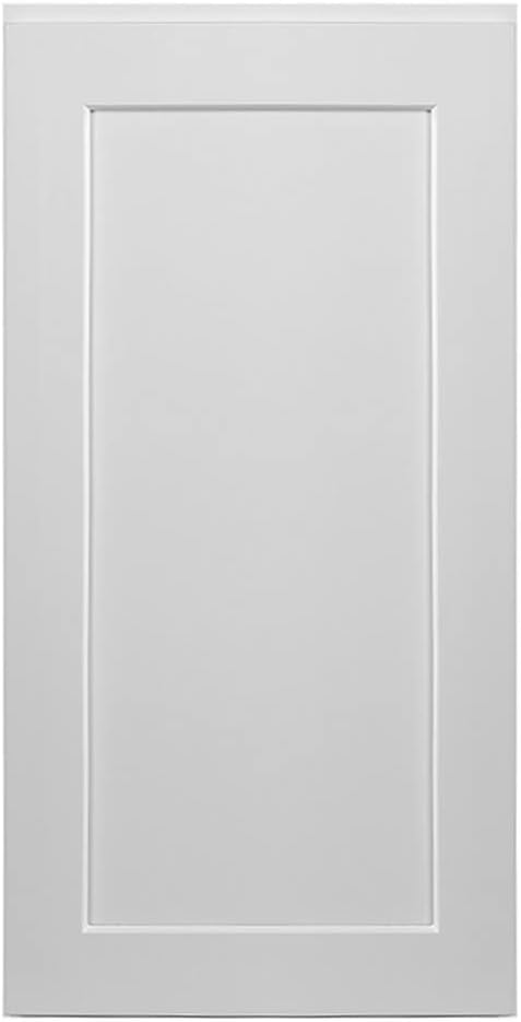 Design House Brookings Kitchen Wall Cabinet, 12", White | Adjustable Shelves, Adjustable Hinges, Wall Mount, Contemporary/Modern, Wood, Kitchen, 561530
