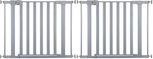 Safety 1st Easy Install Walk Thru Baby Gate for Doorway With Door, Dog Gates, Fits 29"-38", Easy Install 28" Tall, White