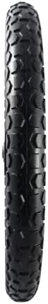 Marathon 92010-2PK Flat-Free 20" Tire and Wheel Assembly, Centered Hub, Ball Bearings, Heavy-Duty Plastic Spoked Wheel, Replacement for Rubbermaid Big Wheel and other Carts, Easy Install, 2 Pack
