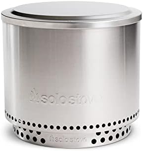 Solo Stove Ranger Lid - Premium 304 Stainless Steel Fire Pit Cover, Modern Round Design, Versatile Tabletop Accessory