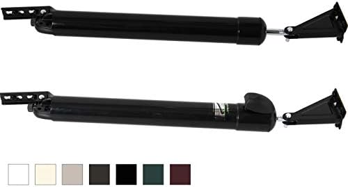 GREENSTAR Touch 'n Hold Smooth - Dual Door Closer System - Heavy Duty - for (Medium and Heavy Weight) Storm, Screen, & Security Doors - New Doors or Replacement for Previous Units (White)