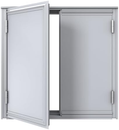VIZ-PRO Anti-Vandal Window Shutters, 41" x 41 3/4", Heavy-Duty Security Window