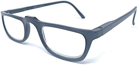 The Felix Rectangle Half Frame Reading Glasses, Unisex Half Rim Readers + 1.50 Dark Tortoise