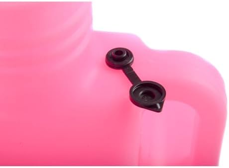 JEGS 80264 Square 2.5 Gallon Jug Pink | Square 2.5 Gallon Jug Pink for automotive tools garage applications; plastic construction