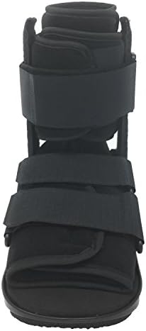 OTC Walker Boot Delux Short Low Top Leg Cast, Black, X-Small