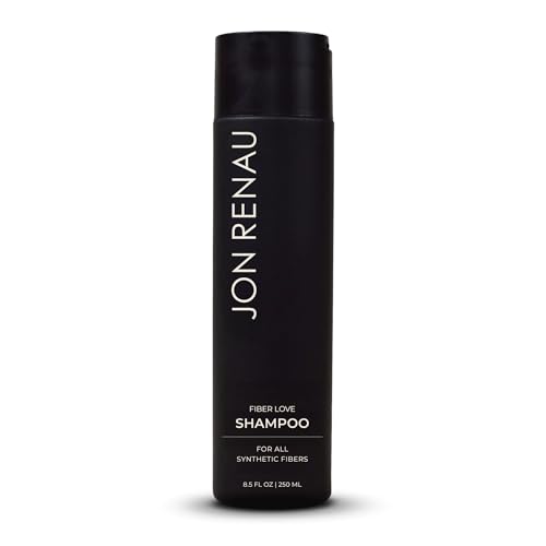 Jon Renau Synthetic Wig Shampoo, Paraben & Sulfate Free, Moisturizing and Gentle Cleanser for Wigs, Toppers, & Extensions