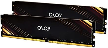 OLOy DDR4 RAM 16GB (2x8GB) Black Owl 2666 MHz CL19 1.2V 288-Pin Desktop UDIMM (MD4U082619BJDA)
