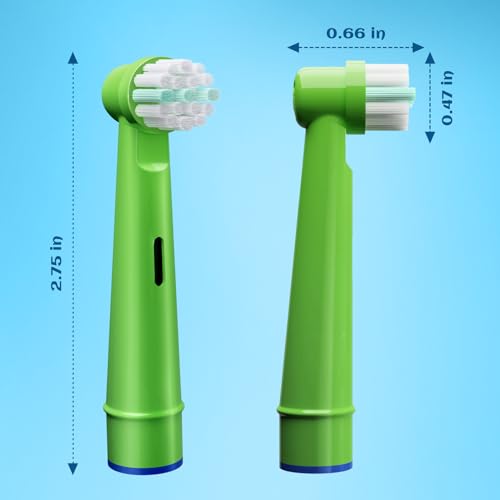 Replacement Toothbrush Heads Compatible with Oral-B Braun 20 Pcs | Professional Electric Toothbrush Brush Heads for Oral B Replacement Head Refill Pro 500/1000/1500/3000/3757/5000/7000/7500