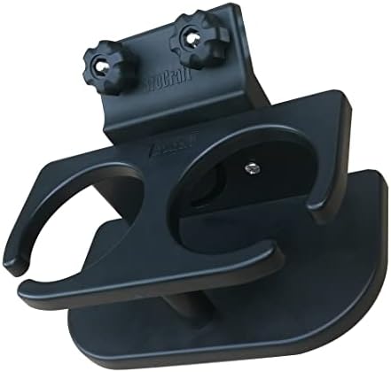 Brocraft Lund Boat Drink Holder/Lund Sport Track 45 Degree Cup Holder/Double Drink Holder for for 45 Degree Lund Sport Track /G3 Track/Ranger