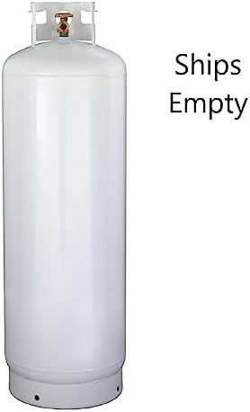 New 100 lb Steel Propane Cylinder with CGA510 Valve - DOT / TC Approved