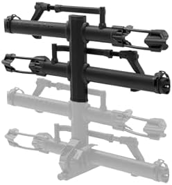 Kuat NV Base 2.0 Hitch-Mounted Bike Rack Add-On, 2-Bike Extension | Quick Change from 2 to 4 Bikes, E-Bike Compatible, All-Metal Construction, Adjustable Front Tire Cradle System