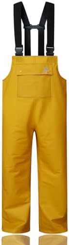 RainRider Rain Pants for Men Women Waterproof Rain Gear Bib Overalls Trousers for Fishing Hunting