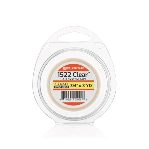 Walker Tape 3/4" X 3 YDS (108") 1522 Clear ROLL
