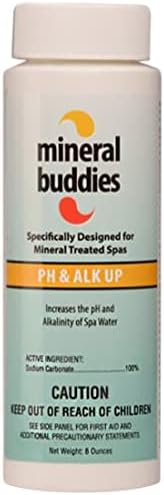 Mineral Buddies® Hot Tub pH and Alkalinity Spa Up 8oz – 6 Pack - for Hot Tubs and Spas - pH and Alkalinity Increaser – 3lbs