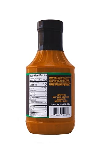 Duce’s Wild Barbecue Alabama White Gold Mayo-Based White Sauce - 18 oz.